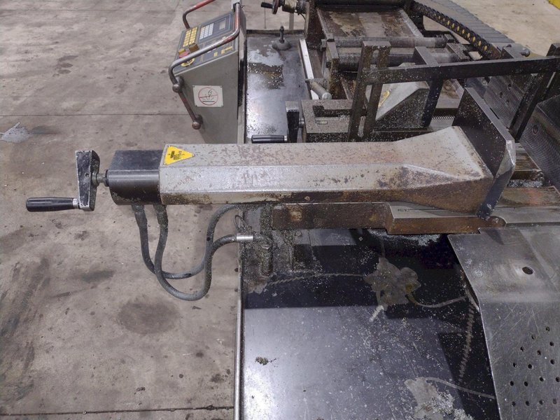 10" x 12" FMB JUPITER AUTOMATIC 60 DEGREE MITRE HORIZONTAL BANDSAW. STOCK #0655326