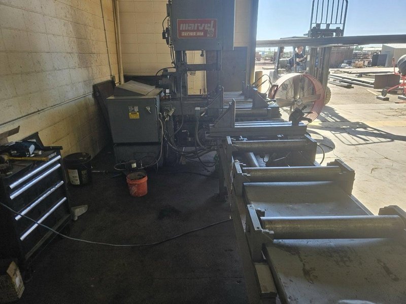 18″ X 20″ Marvel 81A 10PC Fully Automatic Vertical Bandsaw, 1989