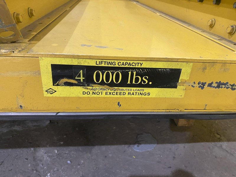 4,000 LB CAPACITY PRESTO ECOA MODEL HTT-C4-90-L-64060 ELECTRO-HYDRAULIC ELEVATING UPENDER: STOCK #19941