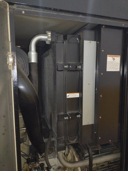 100 HP INGERSOLL-RAND MODEL RS75i-A125 ROTARY SCREW AIR COMPRESSOR W/ AIR DRYER: YOBRO #25976