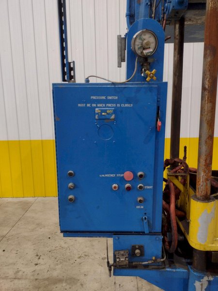 NORDBERG ELMES 4-POST HYDRAULIC PRESS: STOCK #21068