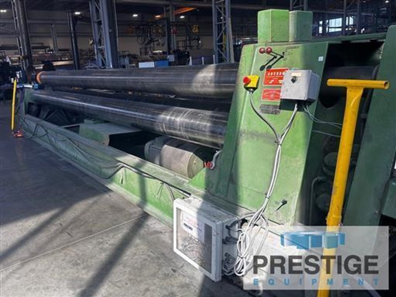 ROUNDO PS-320 1/4" x 20' Double Pinch Hydraulic Plate Roll