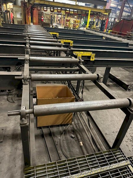 25&#039; X 36&quot; POWERED EXIT ROLLER CONVEYOR: STOCK #22915
