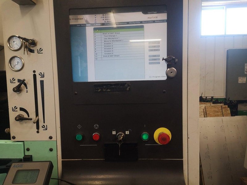 Agie Agietron Advance 3 Sinker EDM, 2005 – C Axis