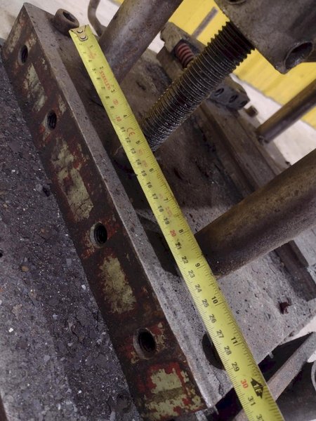3 TON AIRAM 4 POST ROLLFORMER CUTOFF / PUNCH PRESS: STOCK #22112