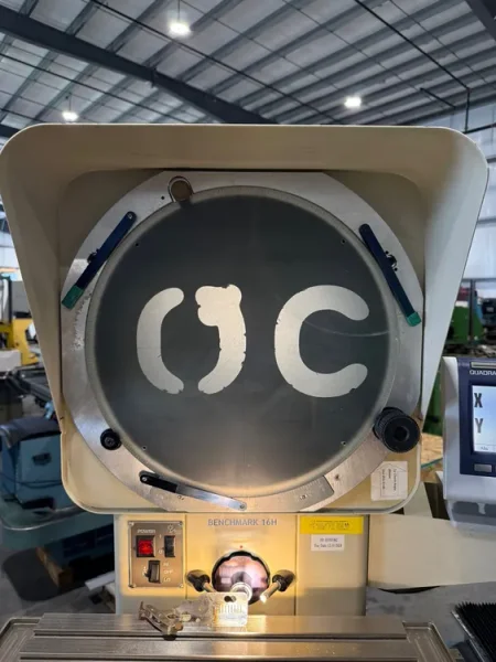 16” DORSEY 16H OPTICAL COMPARATOR DRO 2003’ #7772