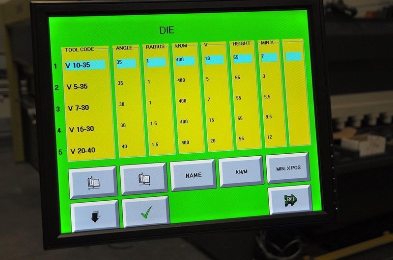 Safan - E-brake SMK 40 ton x 2050 mm CNC