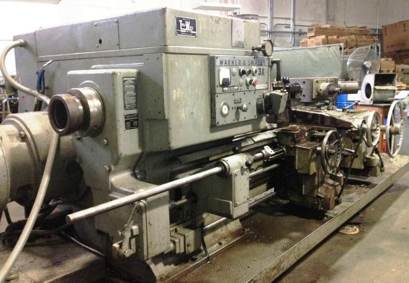 3A WARNER &amp; SWASEY TURRET LATHE: STOCK #66524