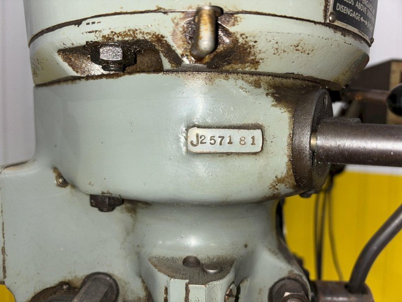 2 HP BRIDGEPORT SERIES I VERTICAL RAM TYPE MILL: STOCK #20997