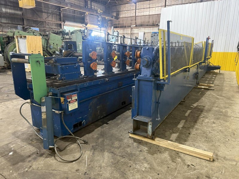 16 STAND x 3" X 18" ROLL SPACE BRADBURY MODEL #430 U-JOINT DRIVE ROLLFORMER: YOBRO #25254