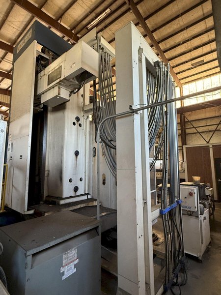 5.1&quot; HNK CNC HORIZONTAL BORING MILL, HBM, BUILT IN ROTARY, 120&quot; CROSS, 90&quot; Y, FANUC 31i, 2014/2016