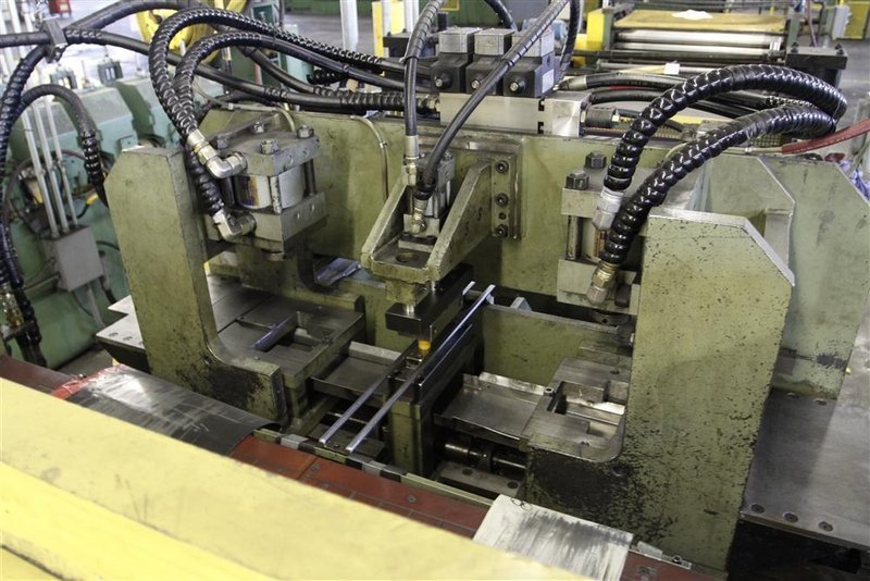 12&#039; X 48&#039; ROMAC TRAVELING PRE NOTCH PRESS: STOCK 58765