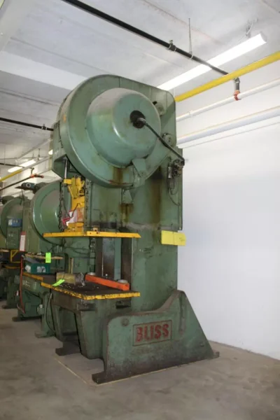 75 TON BLISS C-75 OBI PRESS. STOCK # 1006225