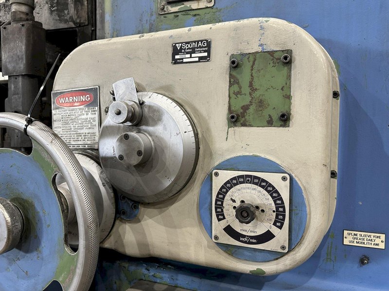 60” X 100 HP MATTISON MODEL #60-H ROTARY SURFACE GRINDER: STOCK #23020