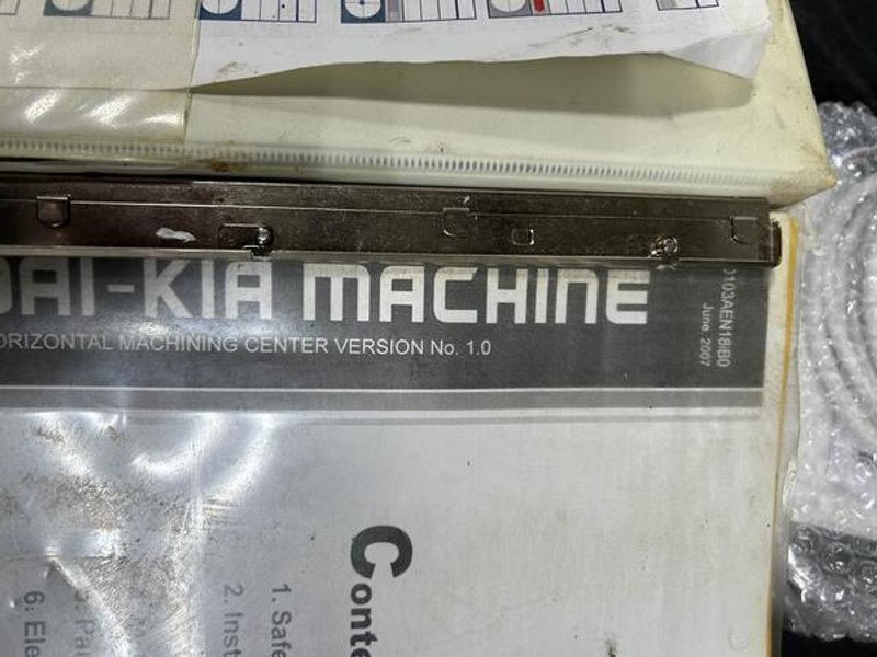 HYUNDAI HS 400 CNC HORIZONTAL MACHINING CENTER