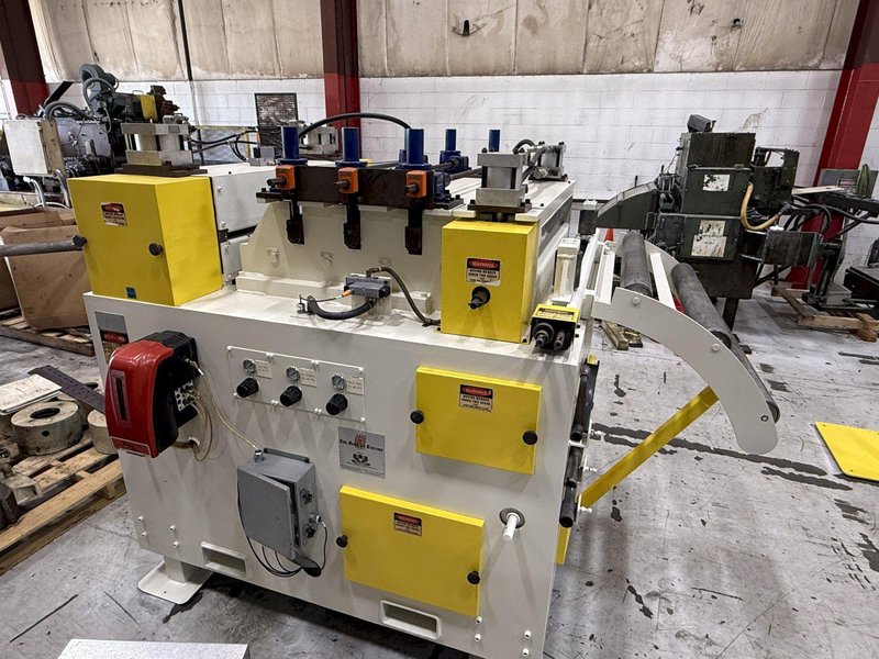 20,000 lbs. x 36&quot; CHS Automation Metal Stamping Servo Coil Feed Line, Year 2005