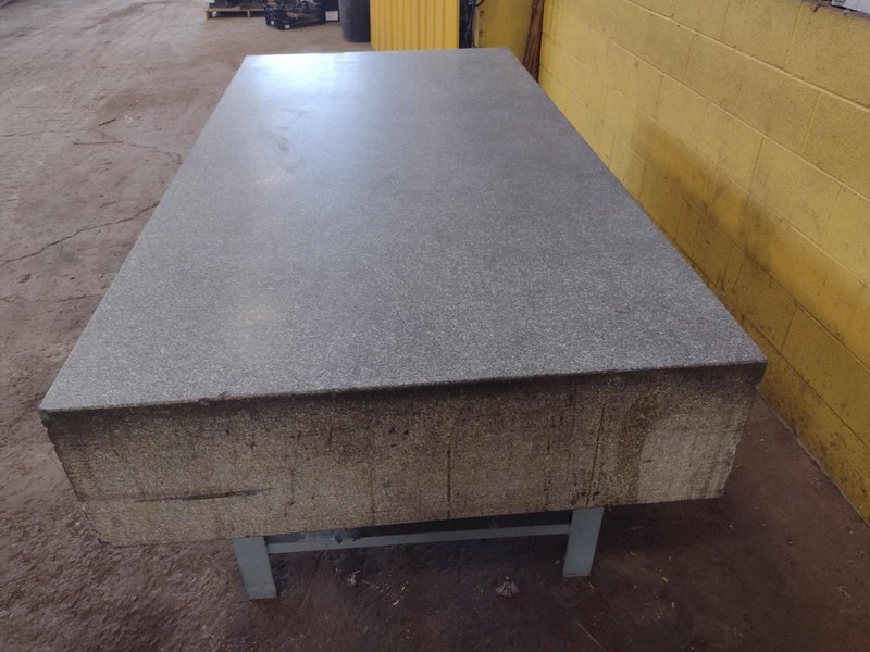 8&#039; X 4&#039; X 14&quot; CHALLENGE PRECISION LAYOUT INSPECTION GRANITE TABLE: STOCK #23789