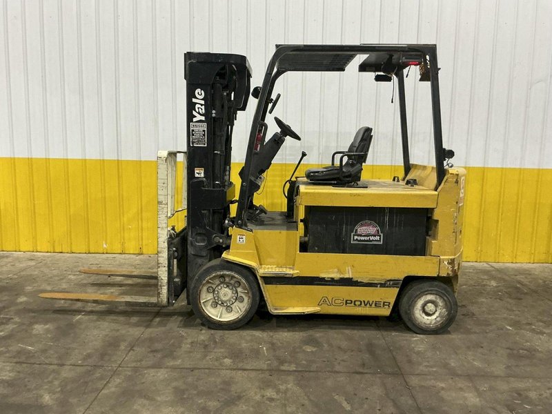 8,000 LB 2008 YALE MODEL #ERC080HHN36RE084 ELECTRIC FORKLIFT: YOBRO #25686
