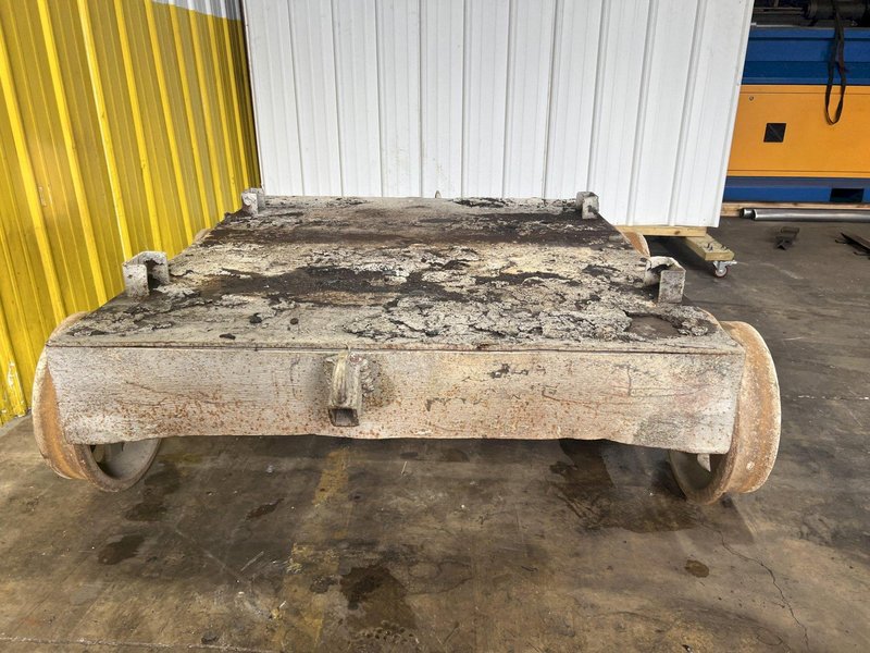 60" X 50" RAILROAD WORK DOLLY / TRANSFER CART: STOCK #17185