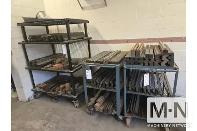 143 Ton 10' Amada HDS-1303NT CNC Hydraulic Press Brake, 2011 w/ Back Gauge