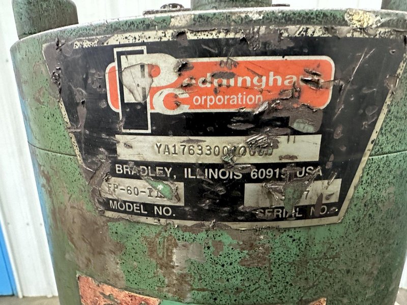 60 TON PEDINGHAUS  MODEL # FP - 60 HYDRAULIC FLANGE PUNCH : STOCK #77526