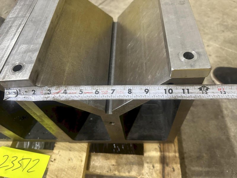 (2)12&quot; X 12&quot; X 12&quot; V PRECISION WORK HOLDING V-BLOCKS: STOCK #23512