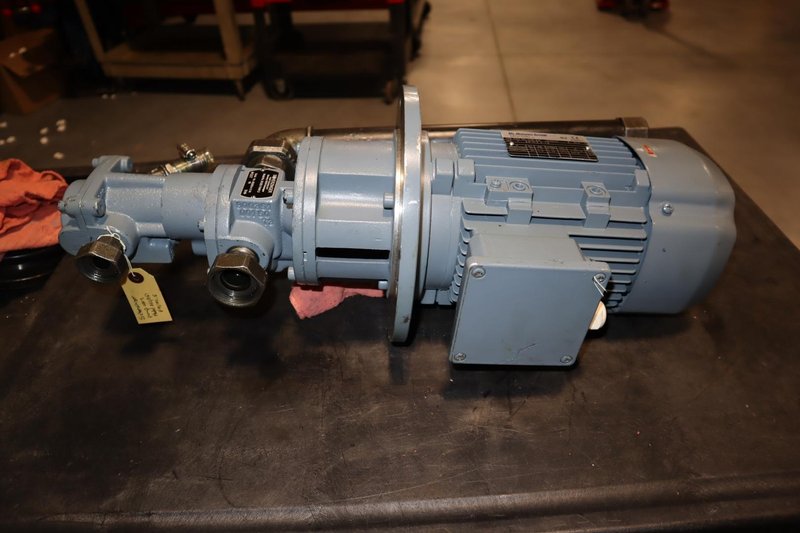 AC Motoren GmbH Motor - FCPA 90L-4/HE &amp; Scherzinger Pump - 351/251 FA/M1.5- Auction Item