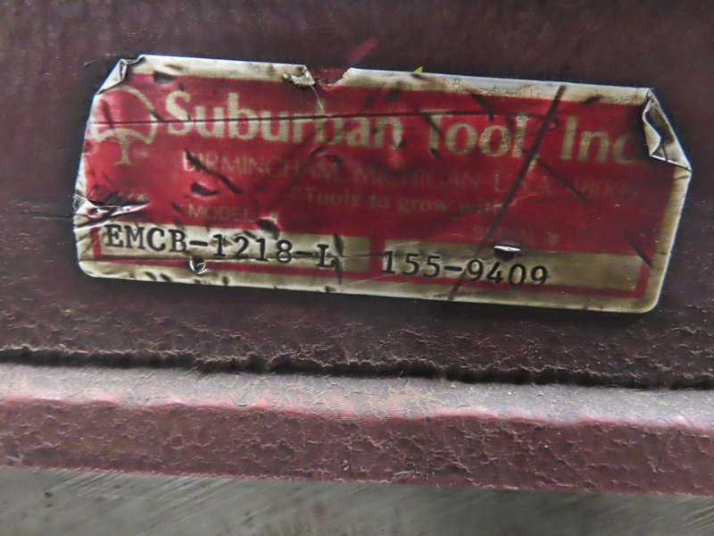 Suburban Tool EMCR-1218-L Fine Line Electro Magnetic Chuck with Minatron C2VRS-82-11 Control Unit- Auction Item