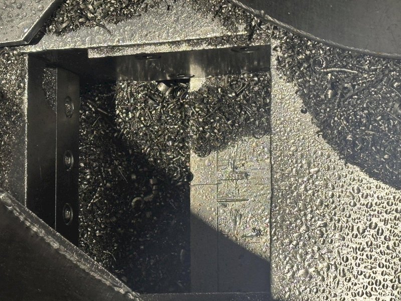 3&quot; x 2.75&quot; x 126 TON ARS MODEL #600 HYDRAULIC CHIP PUCKER BRIQUETTER: STOCK 22432