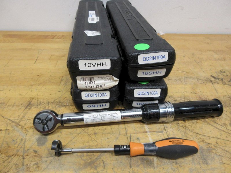 Snap-On &amp; CDI 3/8" Adjustable Torque Wrenches (5)- Auction Item