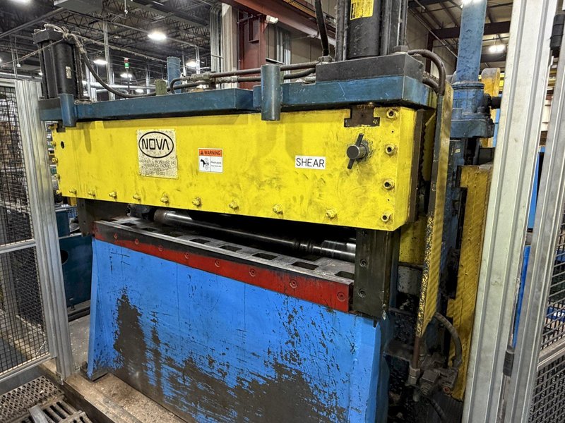 54" x 40,000 LB LOOPCO SLITTING LINE. STOCK # 0651226