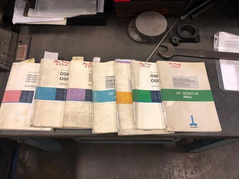 Okuma MacTurn 550W Multi-Axis CNC Lathe, 2008 – Chip Conveyor, Tooling Included