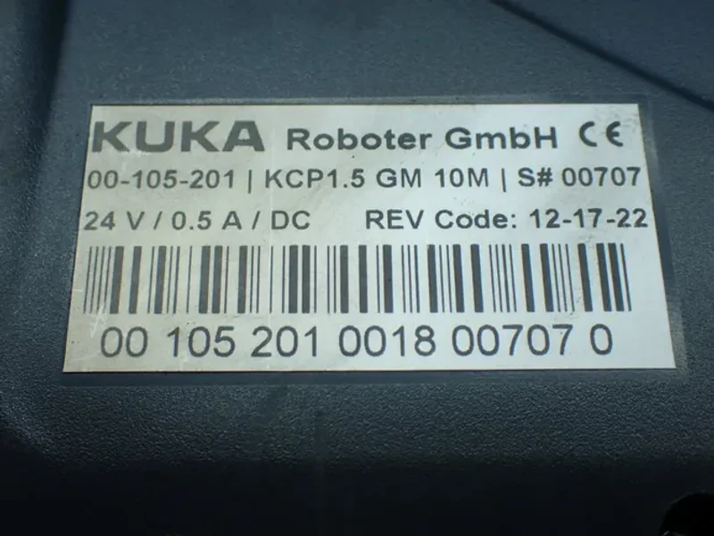 KUKA ROBOTER TEACH PENDANT  -  00-105-201