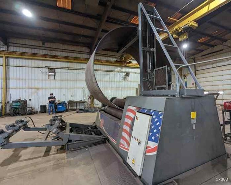 1.75″ MG MH 345 G DOUBLE PINCH HYDRAULIC 4-ROLL BENDING ROLL, 2014