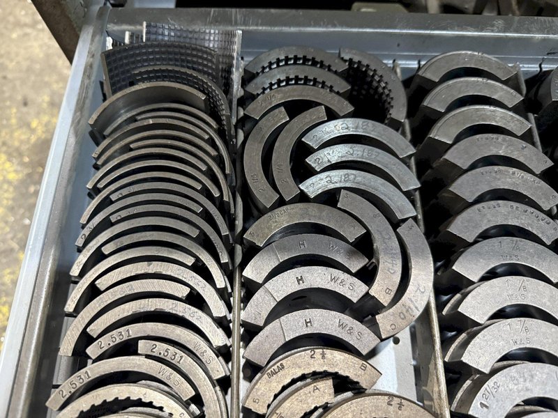 WARNER &amp; SWASEY ASSORTED COLLET PADS / HOLDERS : STOCK #23547