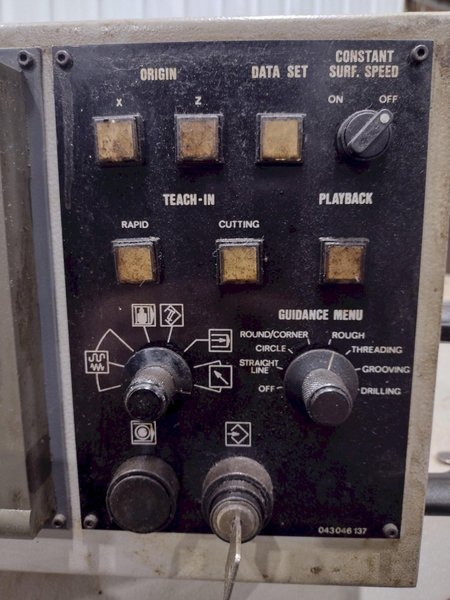 20" X 80" NARDINI MODEL LOGIC 250G CNC FLAT BED LATHE TURNING CENTER, 3.125" HOLE: STOCK #19739