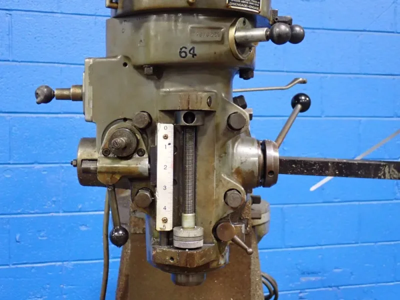 SHARP INDUSTRIES 9" X 49" VERTICAL MILL  -  SHARP-HMV