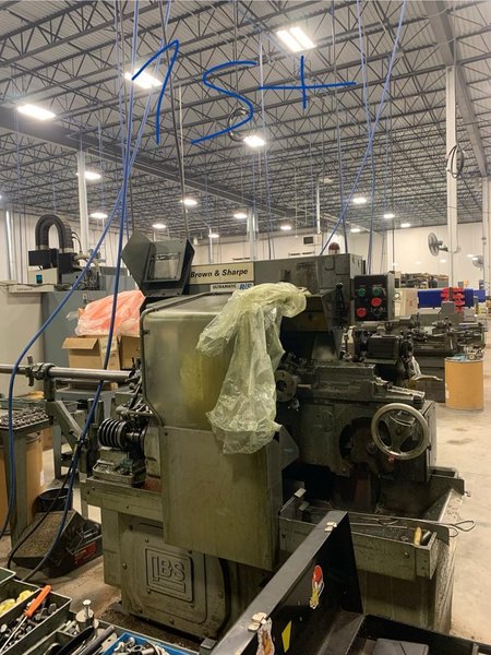 Brown &amp; Sharp No. 00 Ultramatic R/S Screw Machine, 1970s – Video Available