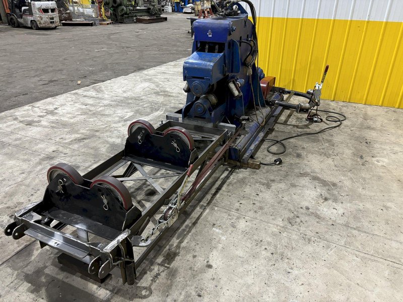 3/8" REED WEBB MODEL #M4 OFFSET FORMING ROLLS W/ SUPPORT TANK ROLLS: STOCK #22060