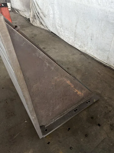 48" X 48" X 36" DRILLED &amp; TAPPED ANGLE PLATE: YOBRO #25827