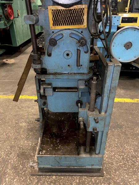 18 TON TISHKEN MODEL #COT6A4 6-WAY ADJUSTABLE CUTOFF PRESS: STOCK #15341