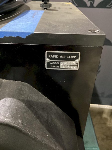 RAPID AIR SBX12 0.004″ – 0.060″ Sheet and Strip Straightener USED