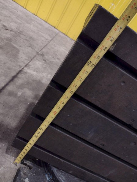 30&quot; X 24&quot; X 22&quot; CARLTON T-SLOTTED UNIVERSAL ADJUSTABLE DRILL BOX TABLE:: YOBRO #23823