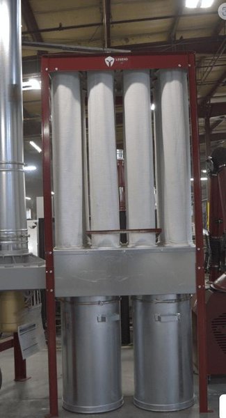 Legend LOBH-5.0 Open Bag House Collector, 2024