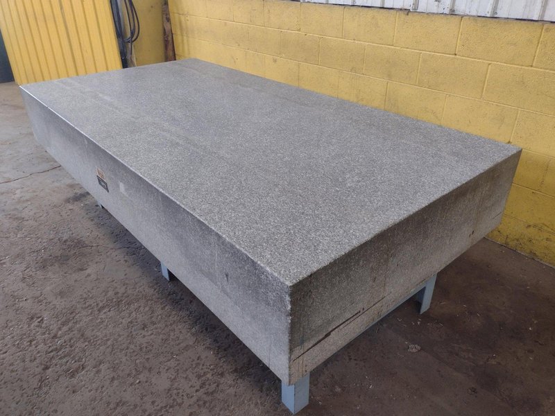 8&#039; X 4&#039; X 14&quot; CHALLENGE PRECISION LAYOUT INSPECTION GRANITE TABLE: STOCK #23790