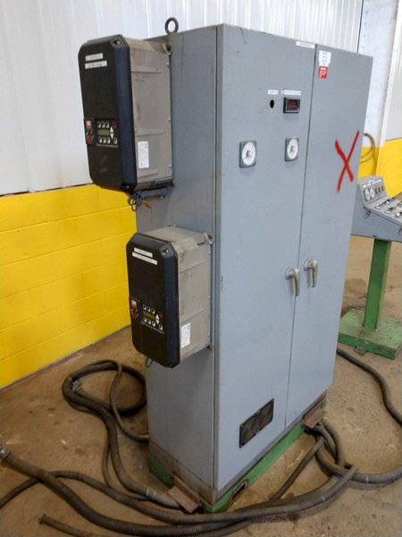CONTROL PANEL WITH TB WOODS AC INVERTER DRIVES: STOCK #10830