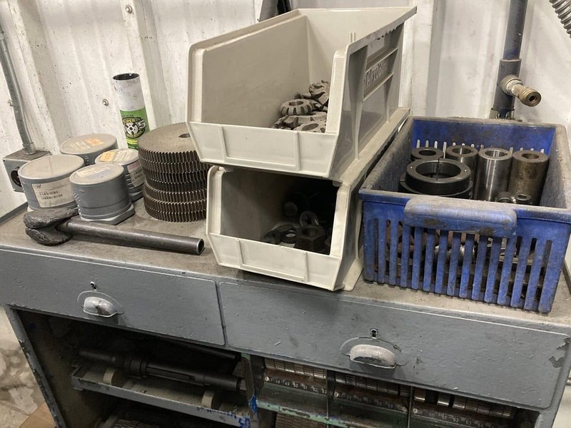 Pfauter P400 Gear Hobber, 1973 – Under Power, Tooling