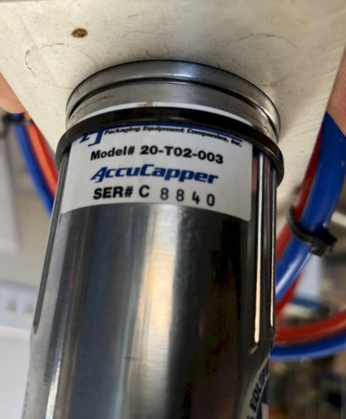 Accutek E-SPF Series 02-101-000 Single Head Electric Servo Driven Piston Filler Package