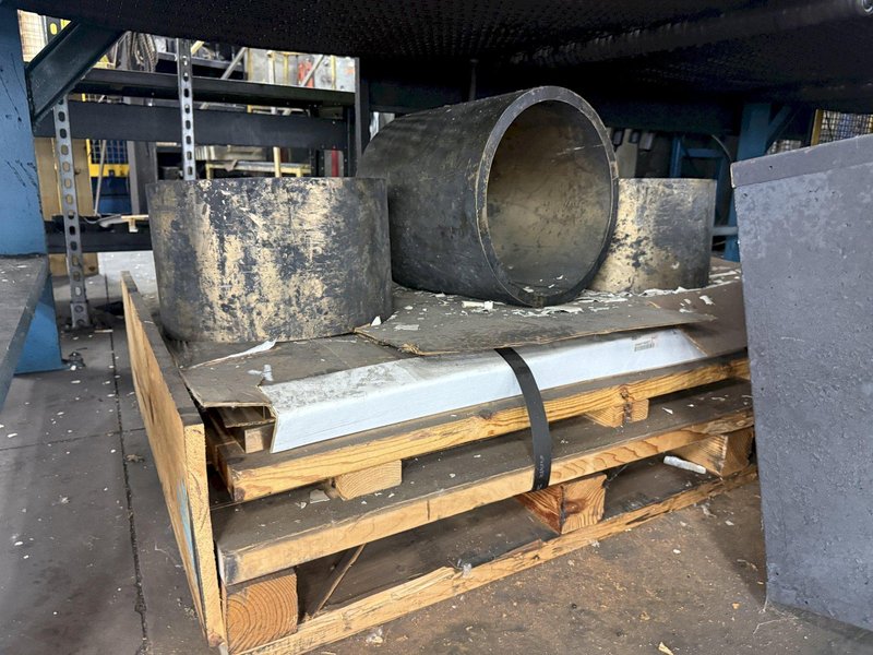 1600 TON AJAX FORGING PRESS, NEW IN 1978, 12" STROKE: YOBRO #24242
