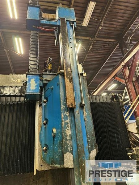 Bullard Dynatape 66&quot; CNC vertical Boring Mill w/ Fanuc 18i-T